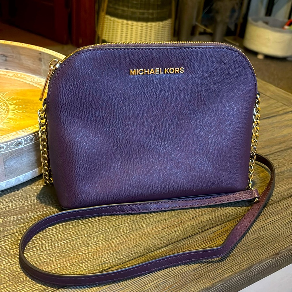 Michael Kors Purple Crossbody
